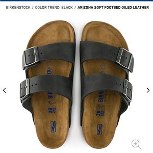 Men’s Birkenstock Arizona Soft Footbed
Oiled Leather